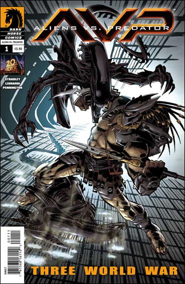 Aliens vs Predator: Three World War issue 1-B Rick Leonardi 1:10 Cover