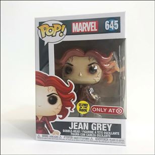 POP! Marvel figure 645-B Jean Grey (Glows-In-The-Dark)