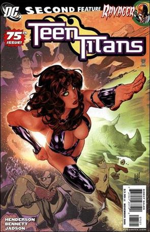 Teen Titans (2003) issue 75-B Adam Hughes 1:25 Cover