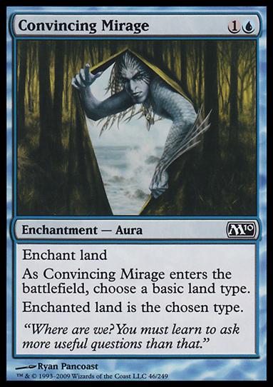 Magic the Gathering: 2010 Core Set (Base Set) card 46 Convincing Mirage
