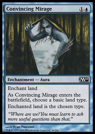 Magic the Gathering: 2010 Core Set (Base Set) card 46 Convincing Mirage