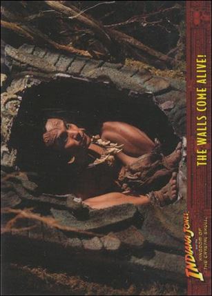 Indiana Jones and the Kingdom of the Crystal Skull (Base Set) card 63 The Walls Come Alive!