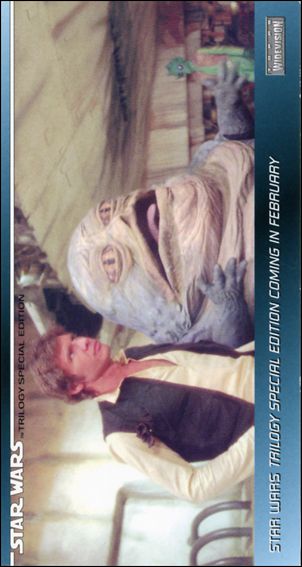 Star Wars Trilogy Special Edition Widevision (Promo) card H3 Star Wars Trilogy Special Edition Coming In Feb...