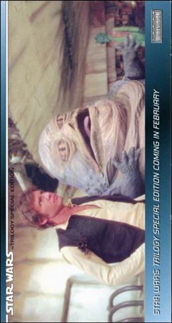 Star Wars Trilogy Special Edition Widevision (Promo) card H3 Star Wars Trilogy Special Edition Coming In Feb...