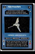 Star Wars: Special Edition Limited (Base Set) card 148 Vader's Personal Shuttle