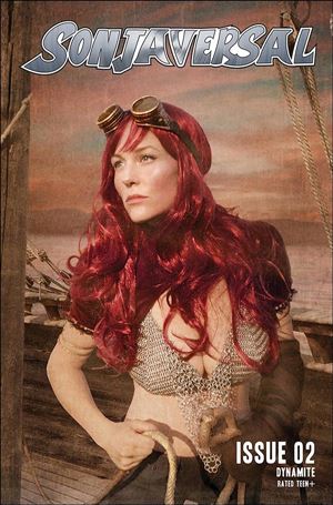 Sonjaversal issue 2-E Cosplay Photo Cover