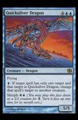 Magic the Gathering: Duel Decks: Jace vs. Chandra (Base Set) card 19 Quicksilver Dragon