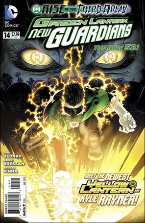 Green Lantern: New Guardians  issue 14 Standard Cover