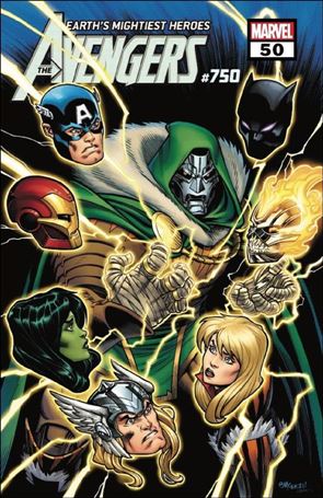Avengers (2018/07) issue 50 Ed McGuinness Heroes Cover