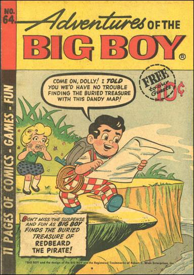 Adventures of the Big Boy issue 64-B West Coast Cover