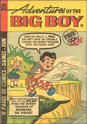 Adventures of the Big Boy issue 64-B West Coast Cover