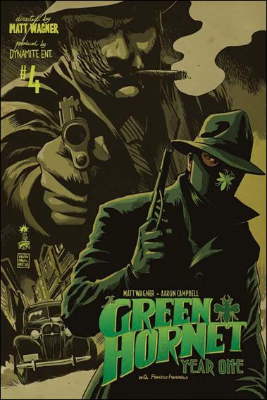 Green Hornet: Year One issue 4-B Francesco Francavilla 1:10 Cover