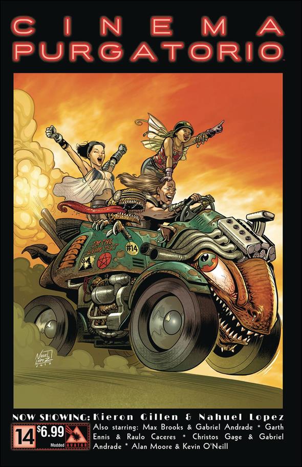 Alan Moore's Cinema Purgatorio issue 14-D Modded Cover