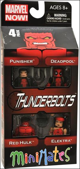 Marvel Minimates (Box Sets) figure 53 Thunderbolts 4-Pack