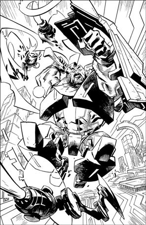 Skybound X issue 5-E Jason Howard 1:10 Black & White Virgin Cover