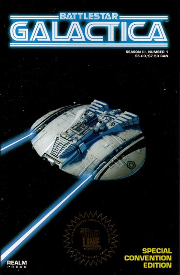 Battlestar Galactica: Season III issue 1-D Special Convention Edition Cover - Gold Printed