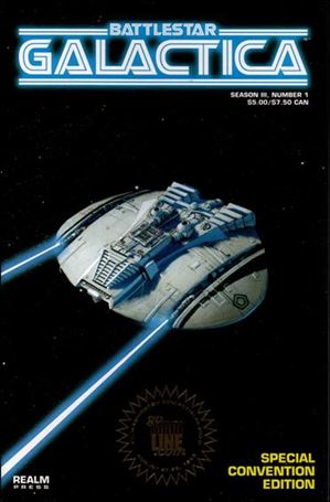 Battlestar Galactica: Season III issue 1-D Special Convention Edition Cover - Gold Printed