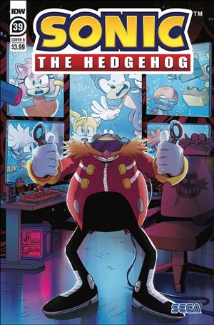 Sonic the Hedgehog (2018) issue 39-B Gigi Dutriex Cover