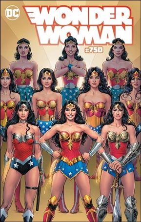 Wonder Woman (1942) issue 750-W Nicola Scott Kings Comics Cover