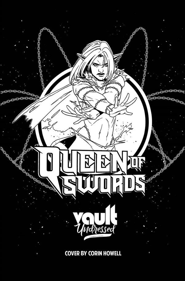 Queen of Swords issue 1-C Corin Howell Polybagged Explicit Cover