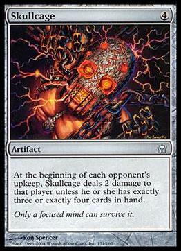 Magic the Gathering: Fifth Dawn (Base Set) card 151 Skullcage