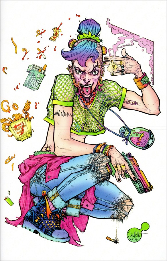 Satellite Girl issue 2-B Satellite Girl 9 Cover