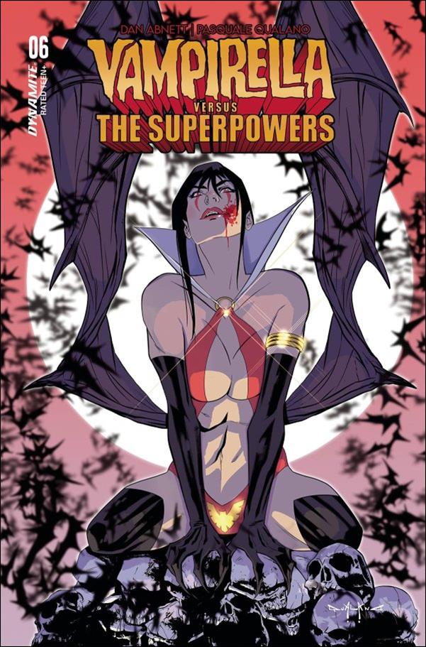 Vampirella vs. the Superpowers issue 6-E Pasquale Qualano Cover