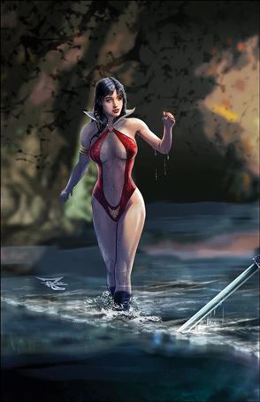Vampirella Strikes (2022) issue 1-Z Ron Leary Unknown Comics Virgin Cover