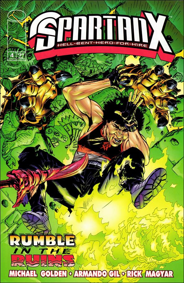 Jackie Chan's Spartan X: Hell-Bent-Hero-For-Hire issue 4