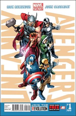 Uncanny Avengers (2012) issue 1-U John Cassaday Cover (2nd Printing)