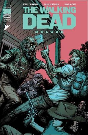 Walking Dead Deluxe issue 49 David Finch Cover
