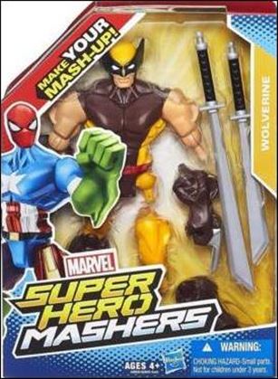 Marvel Super Hero Mashers figure 7 Wolverine