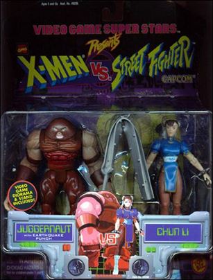 X-Men vs Street Fighter figure 8 Juggernaut vs Chun Li