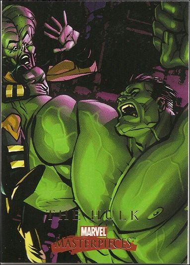 2008 Marvel Masterpieces: Series 2 (Base Set) card 34 The Hulk