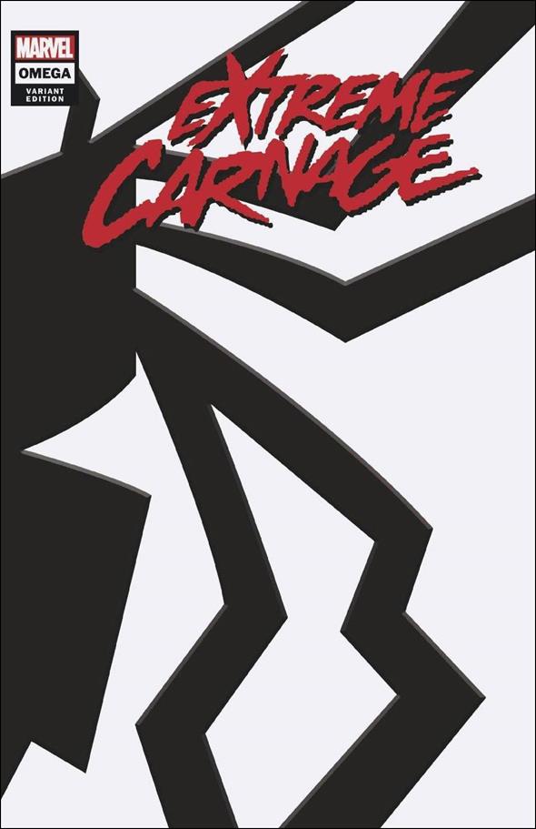 Extreme Carnage Omega issue 1-G 1:50 Symbiote Wraparound Cover
