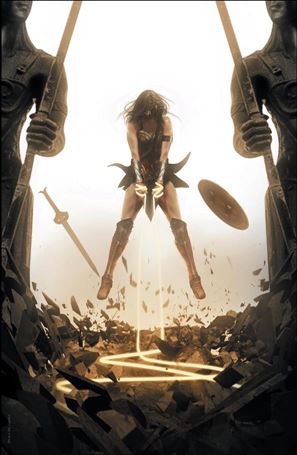 Wonder Woman (1942) issue 750-XB BossLogic Planet Awesome Light Virgin Cover 1/500