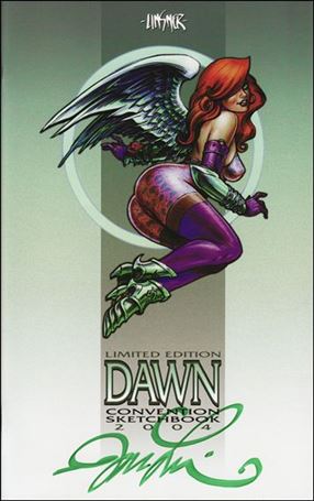 Dawn: Convention Sketchbook issue 2004-B Limited Edition (Signed by Linsner) 1/1500
