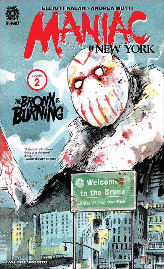 Maniac of New York issue 2 The Bronx is Burning