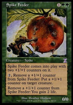 Magic the Gathering: Time Spiral (Timeshifted Subset) card 84 Spike Feeder