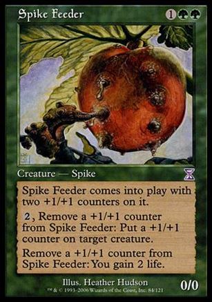Magic the Gathering: Time Spiral (Timeshifted Subset) card 84 Spike Feeder