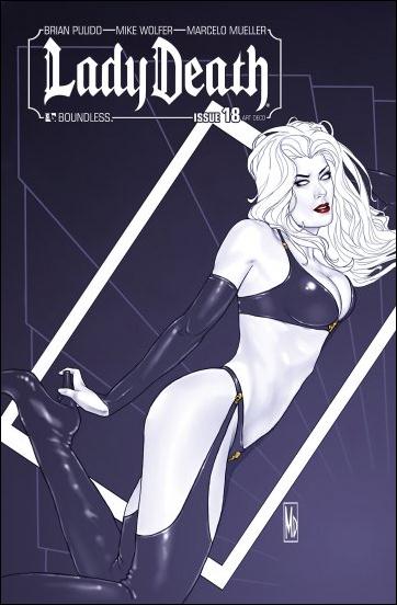 Lady Death (2010) issue 18-D Art Deco Cover