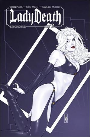 Lady Death (2010) issue 18-D Art Deco Cover