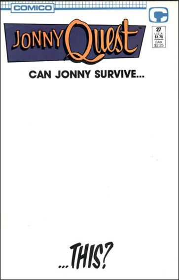 Jonny Quest (1986) issue 27 Wraparound Cover