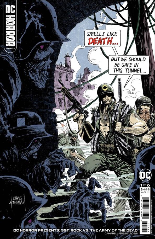 DC Horror Presents: Sgt. Rock vs. The Army of the Dead issue 1-E Chris Mooneyham 1:50 Cardstock Cover