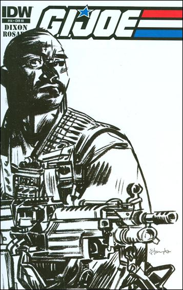 G.I. Joe (2011) issue 14-C Tommy Lee Edwards Sketch Cover