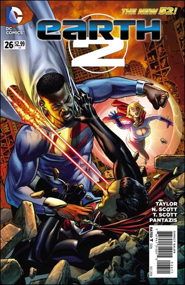 Earth 2 issue 26 J.G. Jones Cover