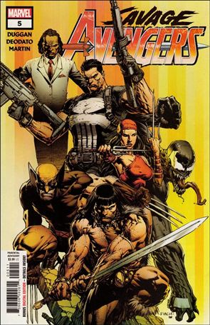Savage Avengers (2019) issue 5 David Finch Cover