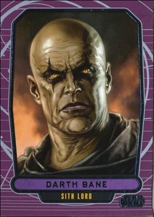 Star Wars Galactic Files (Base Set) card 206 Darth Bane Sith Lord