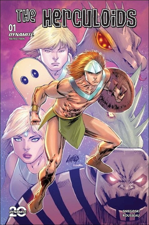 Herculoids (2025) issue 1-ZC Rob Liefeld Foil Cardstock Cover