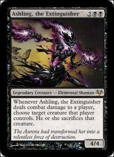 Magic the Gathering: Eventide (Base Set) card 33 Ashling, the Extinguisher